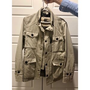 Unworn men’s Burberry London tan jacket - small